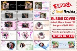 Latest Trending Album Cover Design Psd Template 12x18 Vol 02